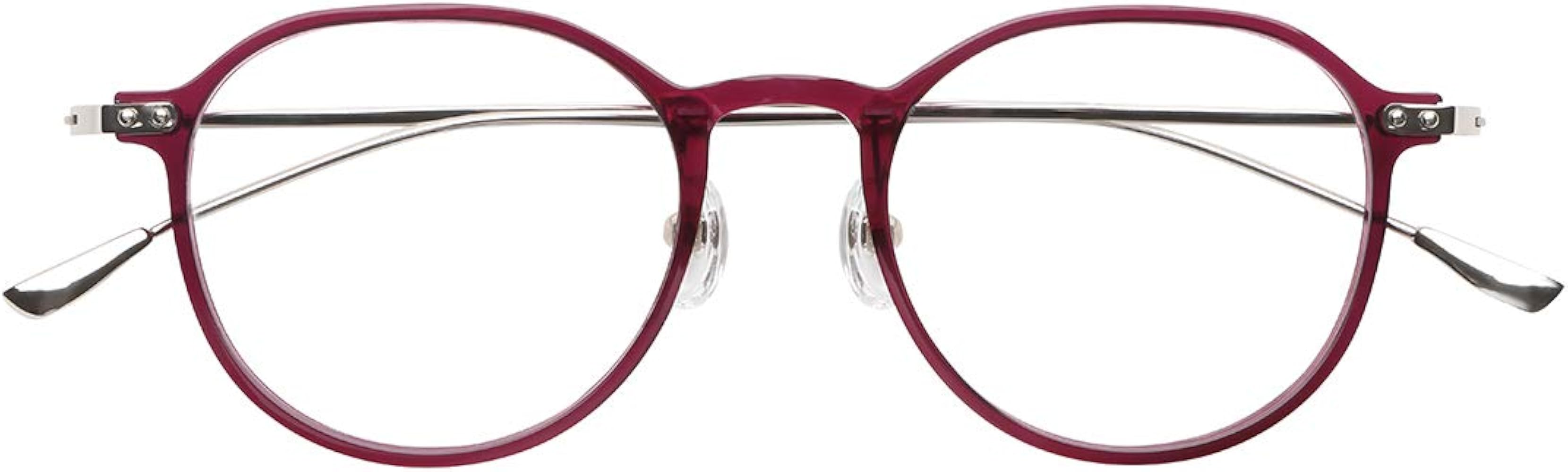 Amazon.co.jp: ピントグラス シニアグラス（老眼鏡1本で度数 +0.0D