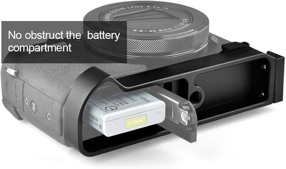 Amazon | Canon PowerShot G7X Mark III L型クイックリリースプレート