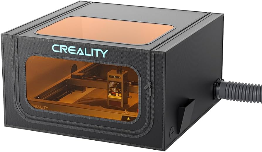 Creality Laser Engraver Enclosure 2.0 with Vent, Fireproof and