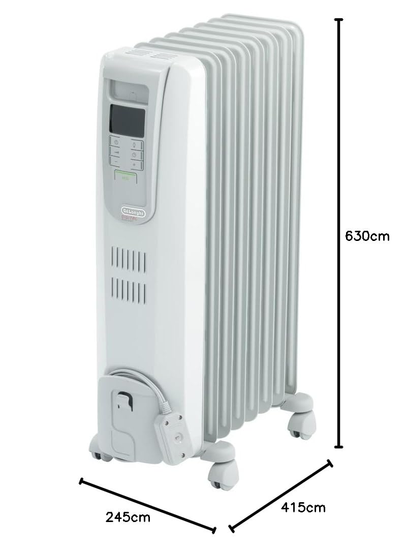 Amazon | デロンギ オイルヒーター デジタルラディアント サーマル