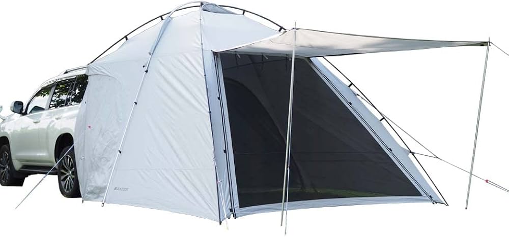 Amazon | AXZES(アグゼス) カーサイドシェルター 車に連結 コンパクト