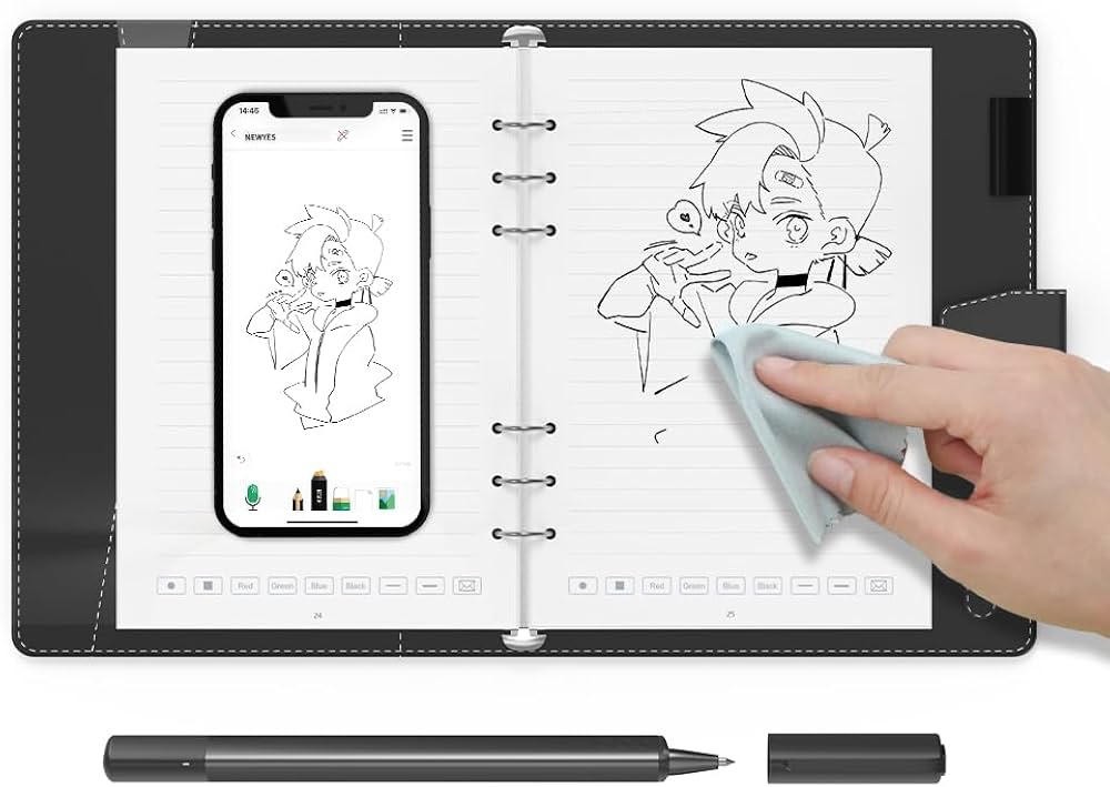 Amazon | NEWYES sync pen 4 スマートペン 電子ノート インク消せる 66