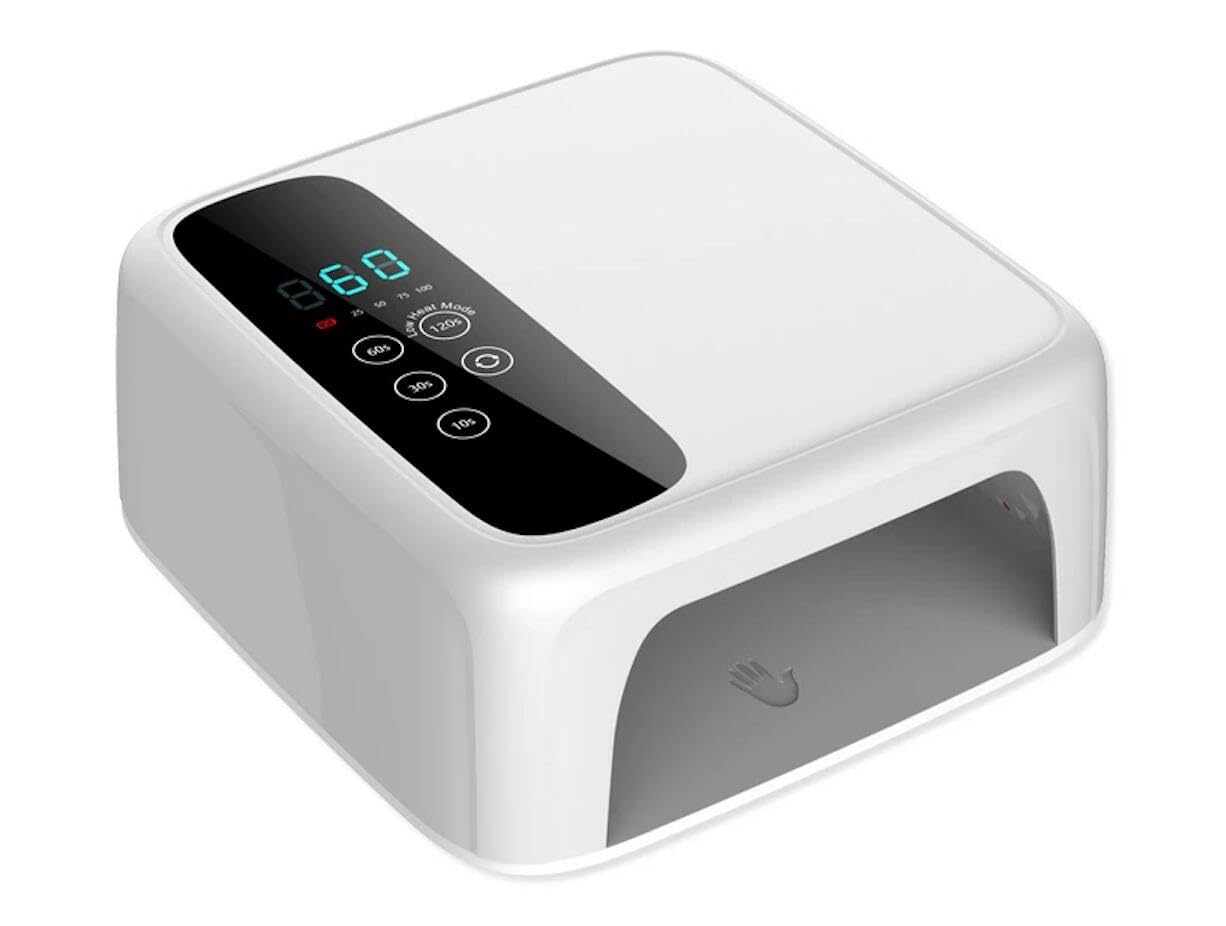 Amazon.co.jp: ジェルネイル UV/LED ライト72W 充電式 コードレス