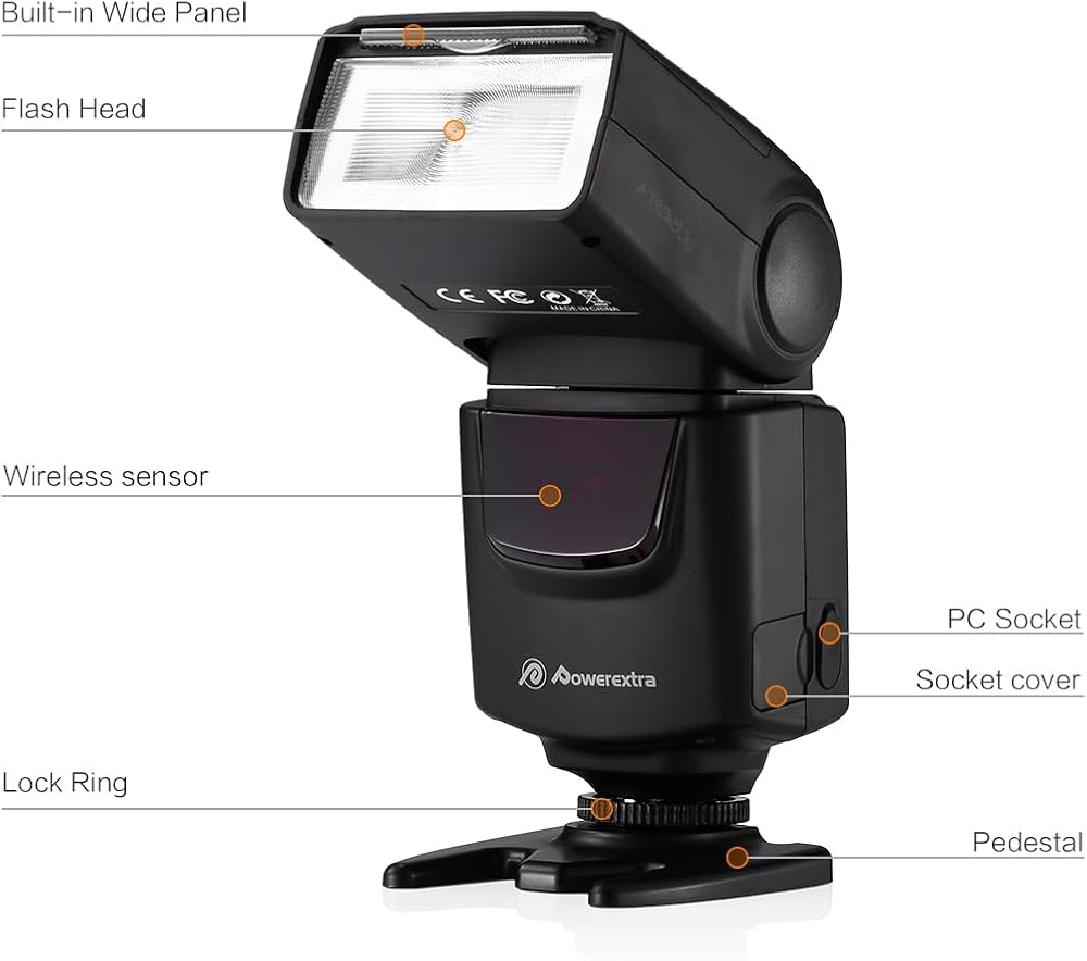 Amazon | スピードライト フラッシュ ス ストロボ 標準ホットシュー