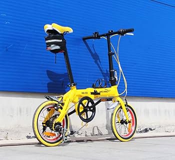 Amazon | HACHIKO ハチコ 折りたたみ自転車 折り畳み自転車 14インチ