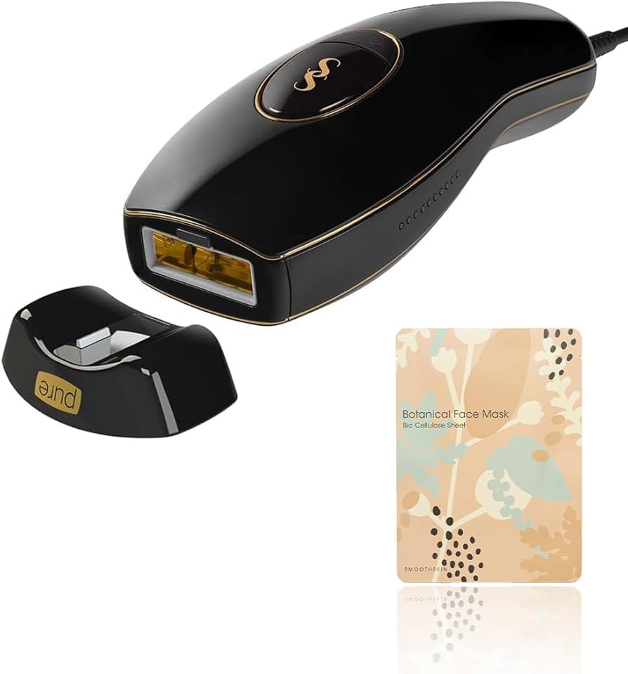 スムーズスキンピュアフィット 家庭用光脱毛器 ブラック スムーズ