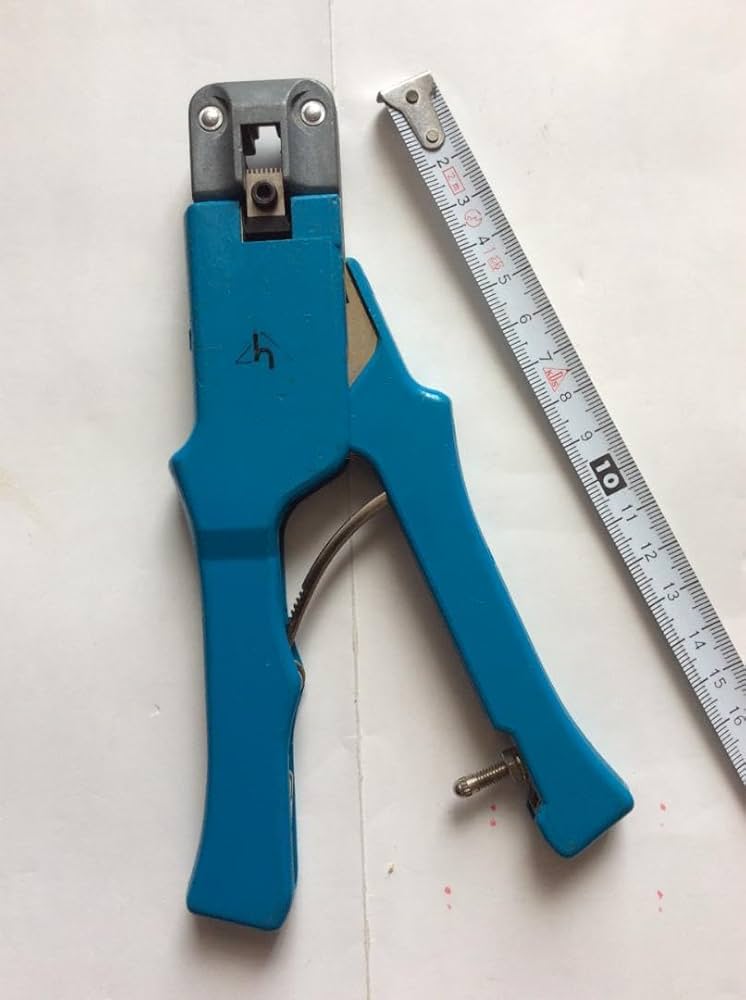 Amazon | 圧着工具（LANケーブル RJ45） プロ用 MP-8クリンパ 白山