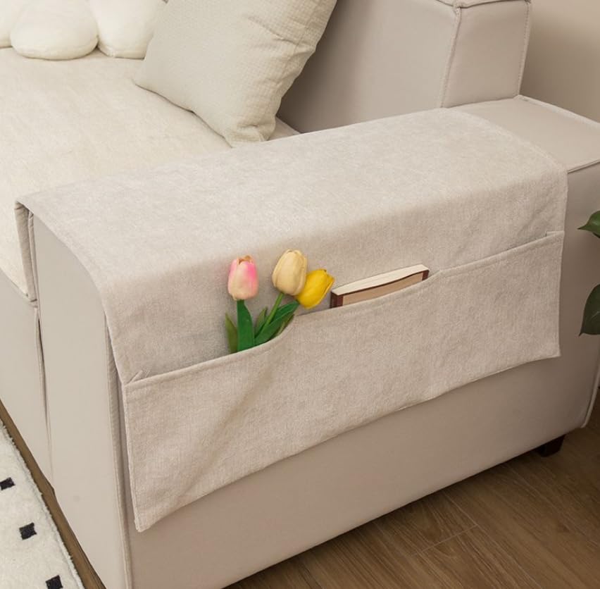 Amazon｜サイドポケット ソファーサイド 収納 小物入れ ソファーカバー