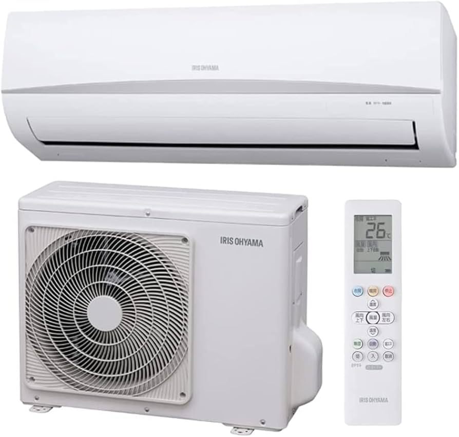 Amazon | アイリスオーヤマ ルームエアコン 6畳 2.2kW IRA-2204R