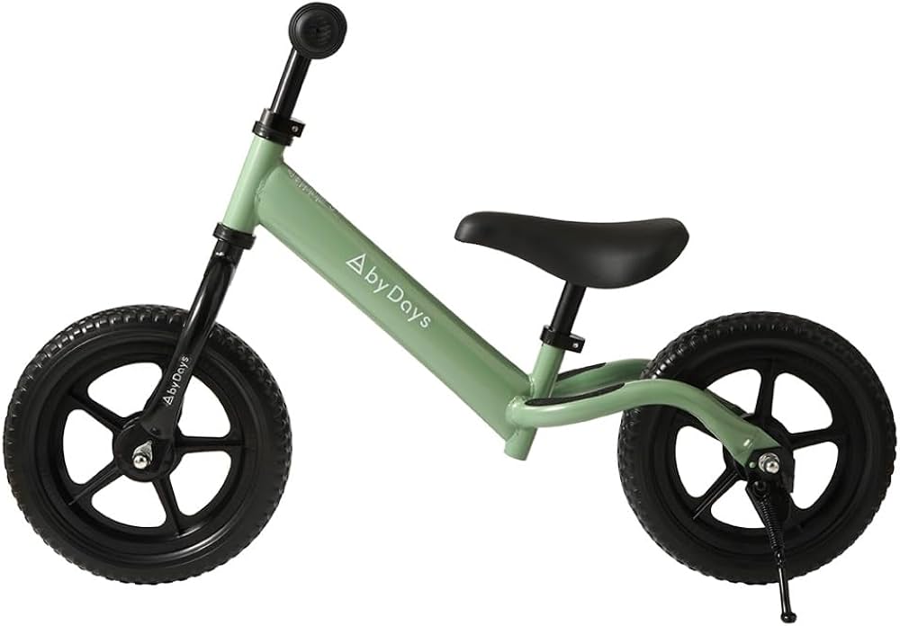 Amazon.co.jp: アンジュスマイル キッズバイク 12インチ グリーン