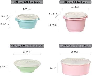Amazon｜Tupperware Heritage Collection 36 Piece Food Storage