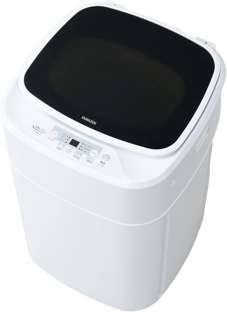 Amazon.co.jp: [山善] 全自動洗濯機 3.8kg YWMB-38(W) ホワイト ノン