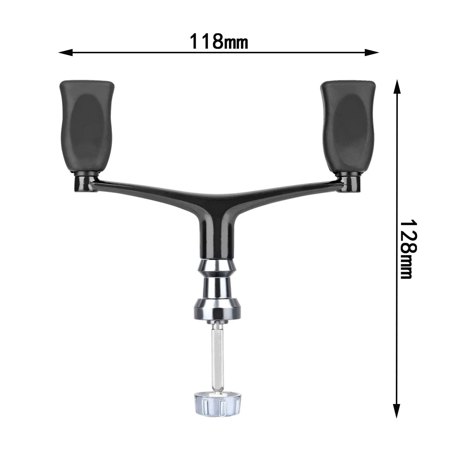 Amazon | 四角 ダブルハンドル 一体構造ハンドル チタン ダブル