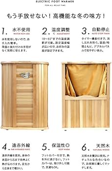 Amazon | エスアイエス(SIS) ぽかぽかHot 足温器 温度調整機能 暖房