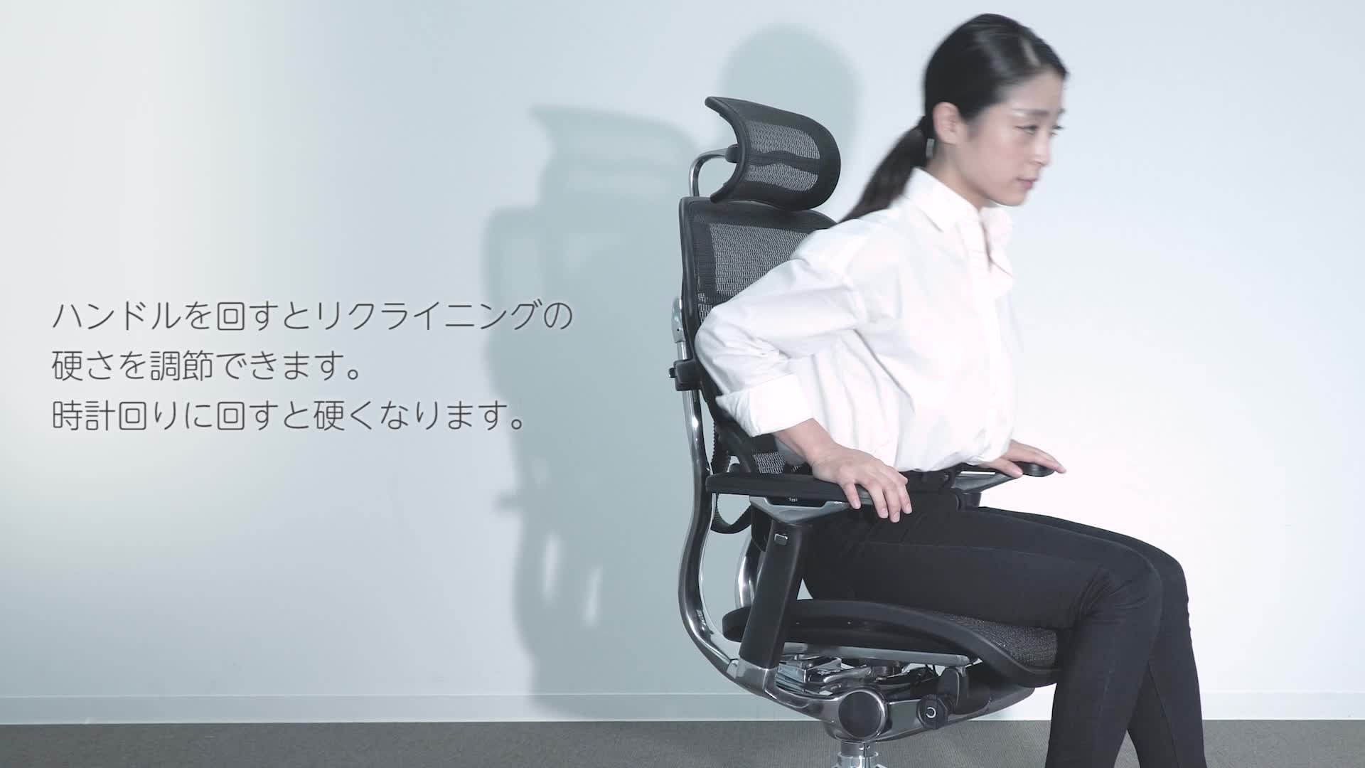 Amazon | エルゴヒューマン オフィスチェア プロ ブラック オットマン