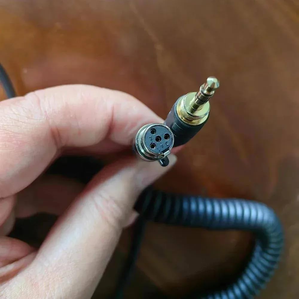 Amazon.com: BUTIAO HD 490 Pro Cable, Mini XLR 4 Pin Female 6.35mm