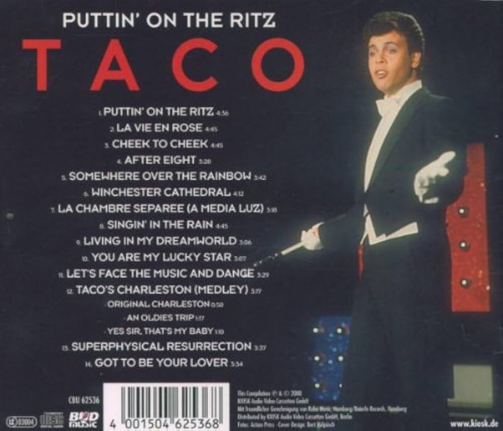 Taco - Greatest Hits: Puttin on the Ritz - Amazon.com Music