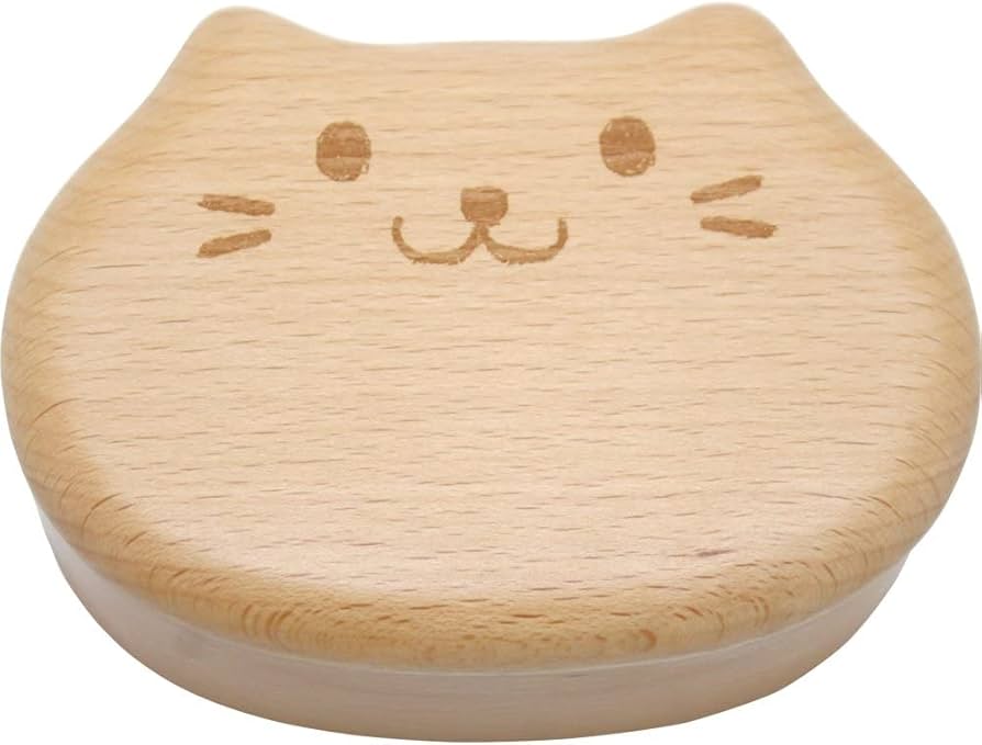 Amazon | padou 【buna】 アニマルウッド くりぬき 弁当箱 (ねこ