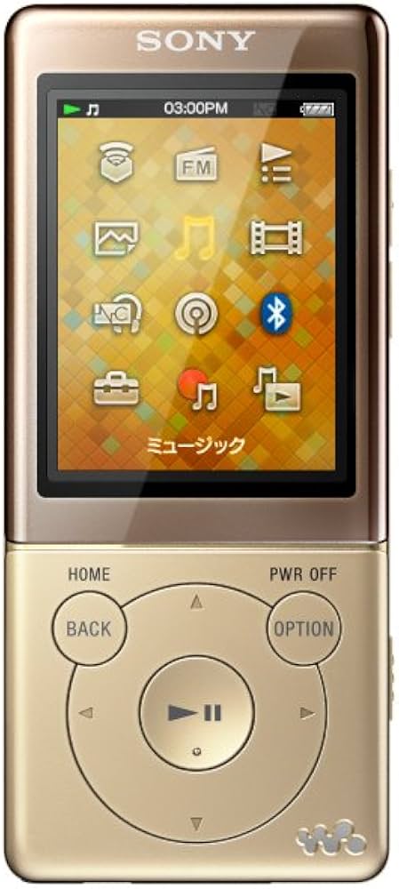 Amazon | SONY ウォークマン Sシリーズ [メモリータイプ] 8GB ゴールド