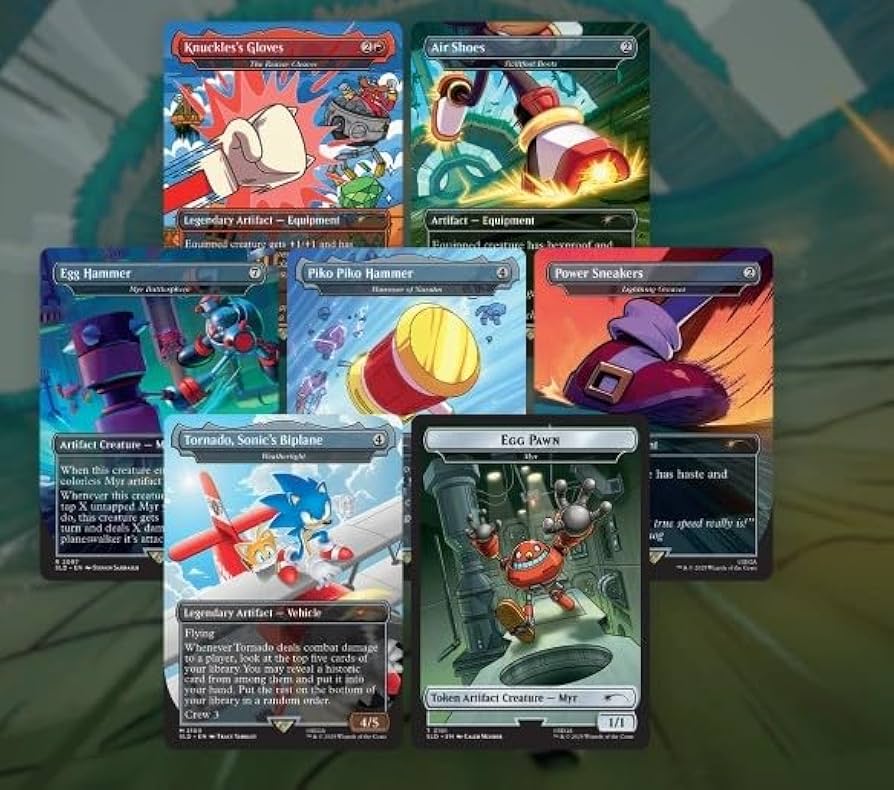 Amazon.com: Magic the Gathering Secret Lair x Sonic The Hedgehog