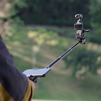 Amazon | DJI Osmo Pocket 3 用 MAXCAM自撮り棒三脚延長棒は90 CM