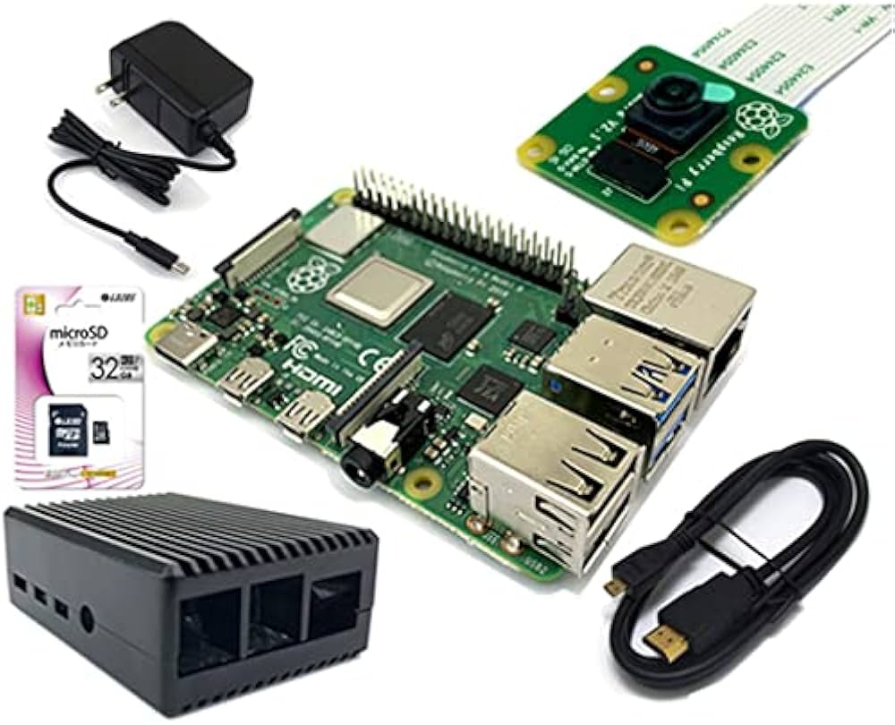 Amazon.co.jp: 共立電子産業 Raspberry Pi 4B 8GB スターターセット
