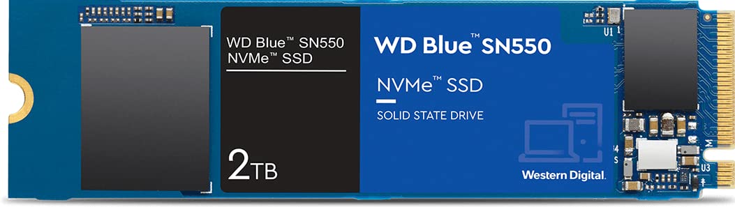Amazon.com: Western Digital 2TB WD Blue SN550 NVMe Internal SSD