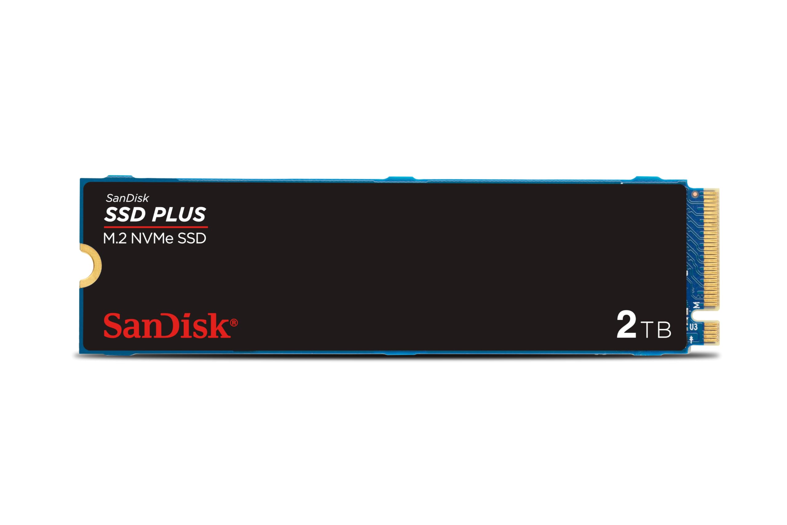 Amazon | SanDisk SSD Plus 2TB、M.2 2280 PCIe Gen3 NVMe SSD、最大