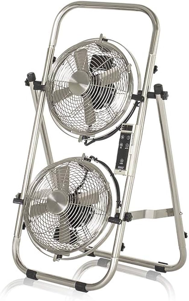 Amazon | PRISMATE（プリズメイト）メタルデュアルファン 8インチ