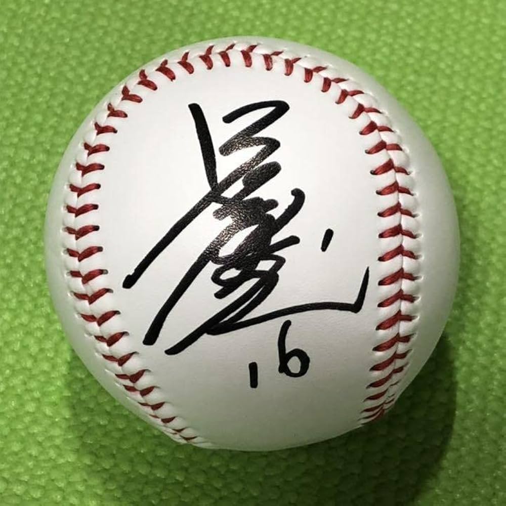 Amazon | 阪急ブレーブス 足立光宏 直筆サインボール | ノーブランド品