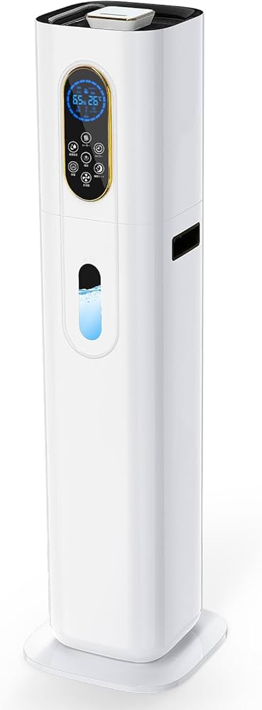 Amazon.co.jp: 加湿器 大容量 9L タワー型【加熱式 +超音波式】100
