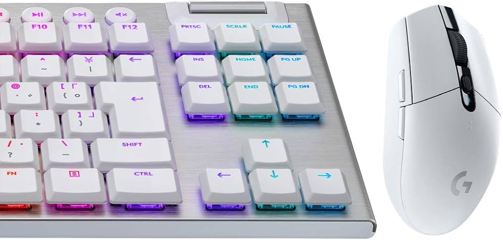 Amazon.co.jp: 【ホワイトセット】Logicool G ゲーミングキーボード