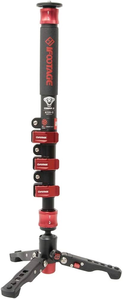 Amazon | 【国内正規品】 iFootage スタンド一脚 COBRA2 A120II 4段