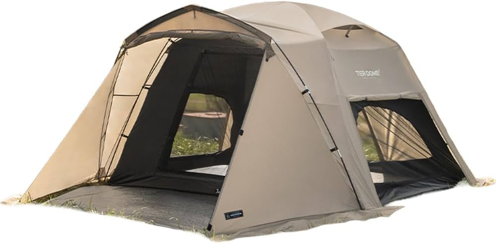 Amazon.co.jp: KZM ティアドームGT 3～4人用 ドームテント キャンプ