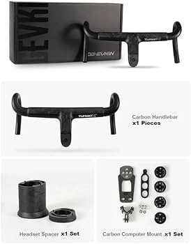 Amazon.co.jp: OG-EVKIN TURBO AIR AERO Road Bike HANDLEBAR カーボン