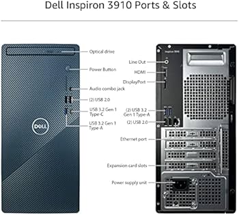 Amazon.co.jp: 「並行輸入品」Dell Dell Inspiron 3910デスクトップ