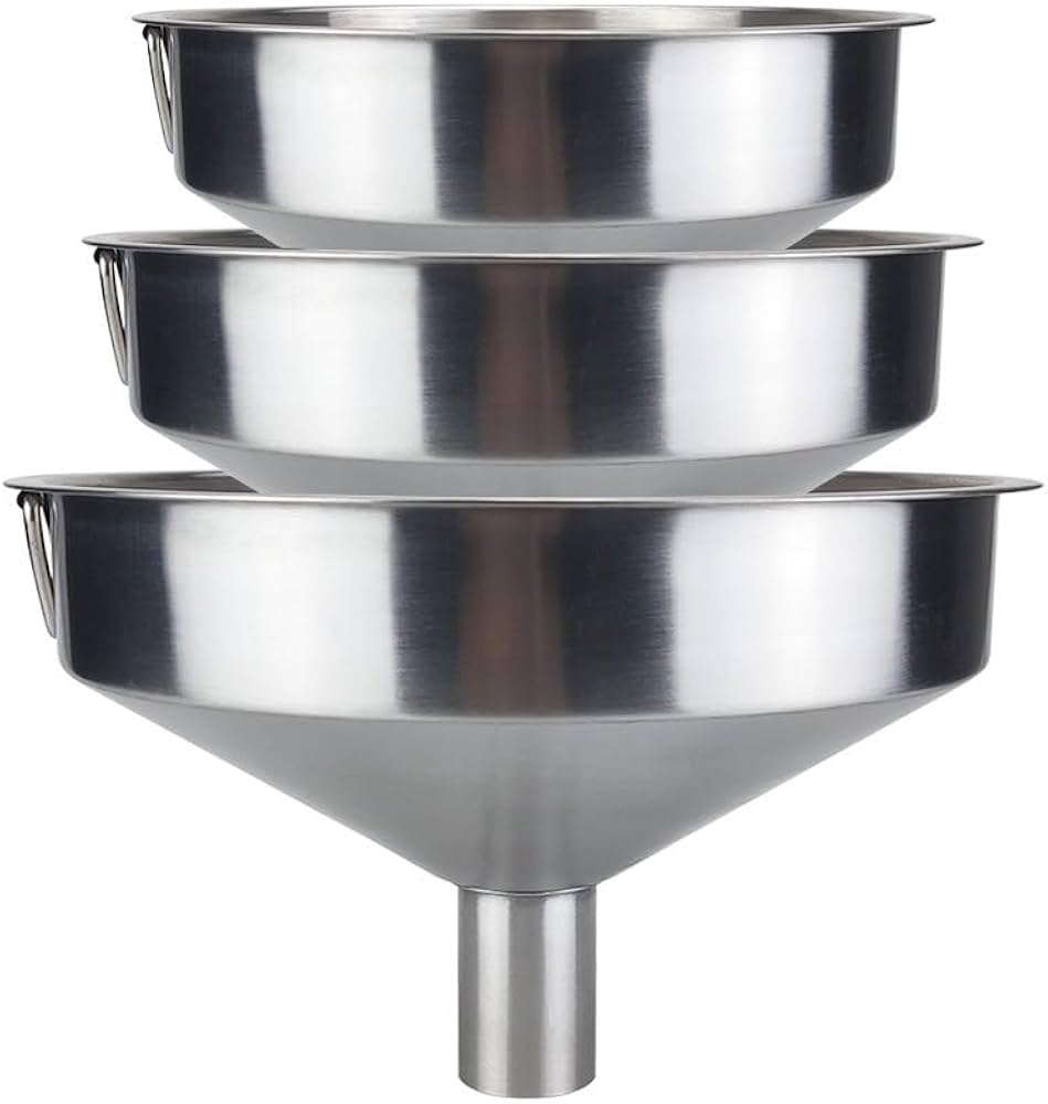 Amazon.co.jp: Sutenno 大型 漏斗 広口 ロート大口径 じょうご 304