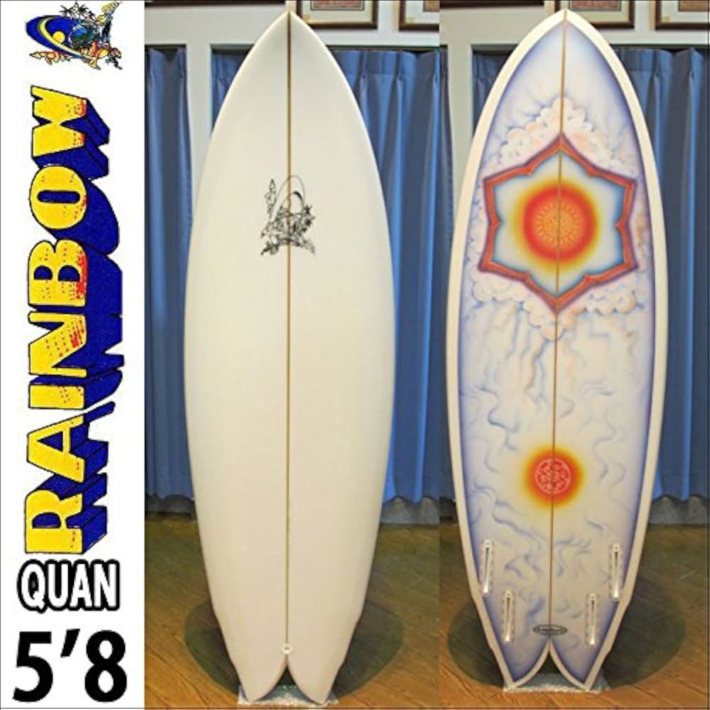 Amazon | RAINBOW レインボー サーフボード QUAN 5'8 クワン