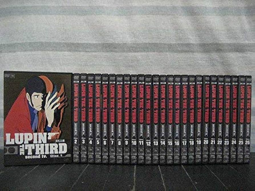 Amazon.co.jp: ルパン三世 second TV [レンタル落ち] 全26巻セット
