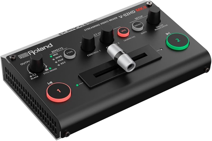 Amazon.com: Roland V-02HD MK II – Streaming Video Mixer – The