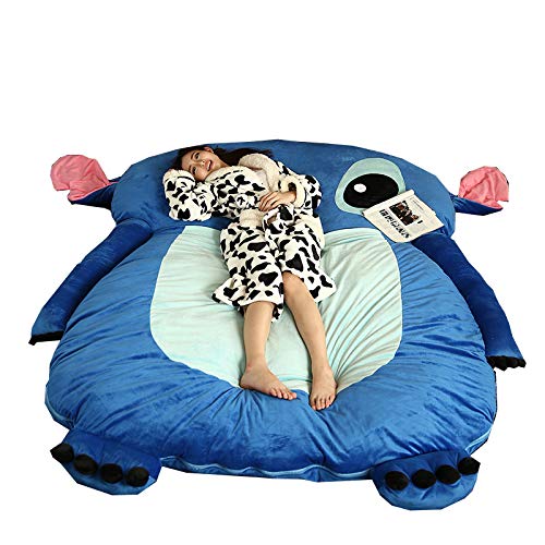 ミニオンお勧めダブル折りたたみベッド 寝袋 可愛デザイン ふわふわ