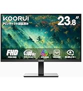 Amazon.co.jp: KOORUI ゲーミングモニター 湾曲 モニター 24インチ