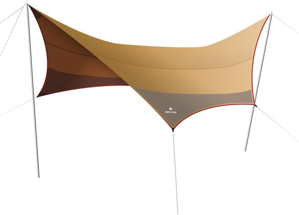 Amazon | スノーピーク(snow peak) タープ HDタープ シールド・ヘキサ
