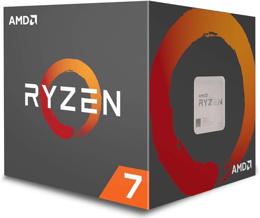 AMD Ryzen 7 1700 Processor with Wraith Spire LED Cooler