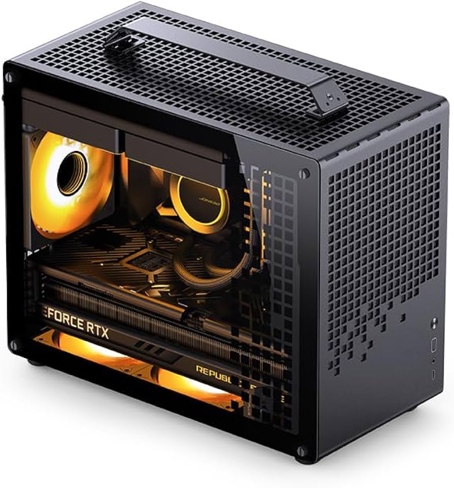 Amazon.co.jp: PCケース M-ATX ケース JONSPLUS Z20 (ブラック