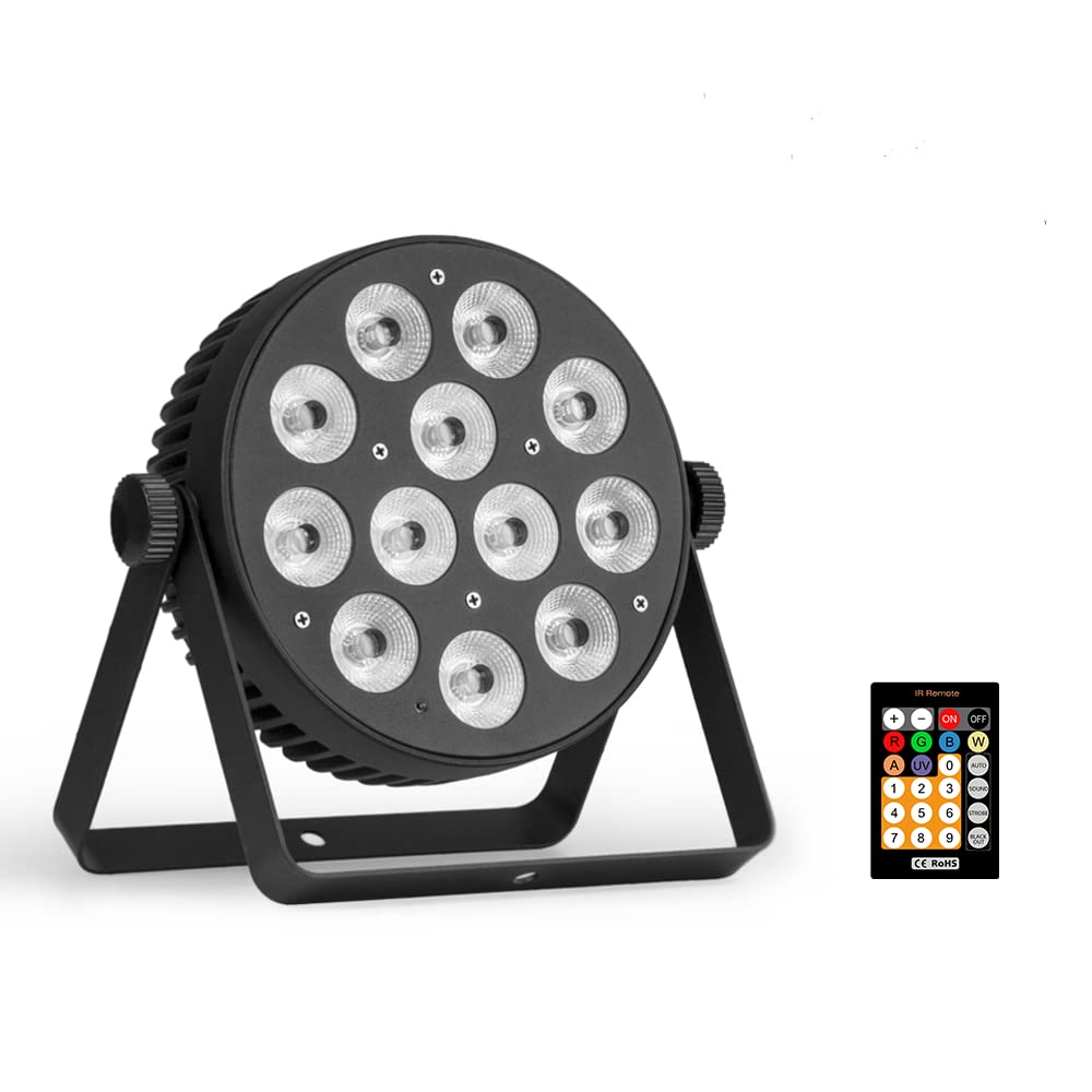 Amazon.co.jp: RIUKOE LEDステージライト パーライトウォッシュ DJ照明