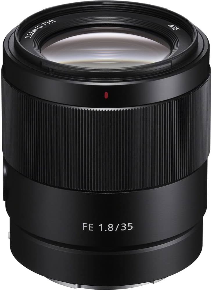 Amazon.com : Sony FE 35mm F1.8 Wide-Angle Prime Lens (SEL35F18F