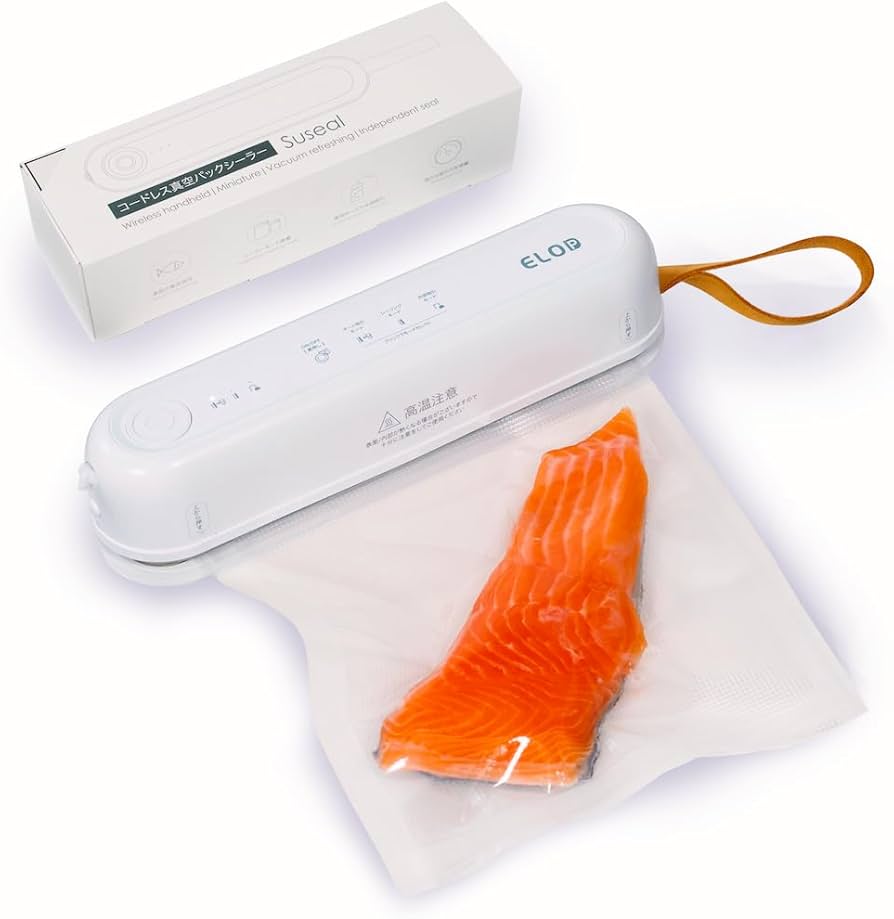 Amazon.co.jp: 【ELOD Suseal 】コードレス真空パック機 60kpa 【強力