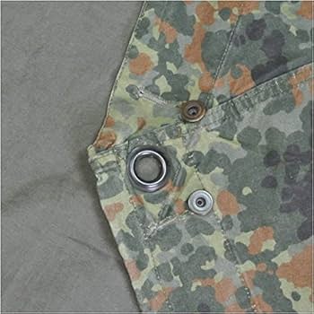 Amazon | ドイツ軍放出品 テントシート 軍幕 Flecktarn フレクター迷彩