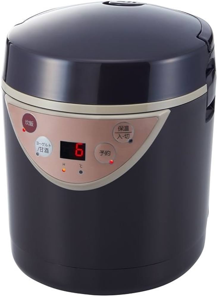 Amazon | ミニライスクッカー 0.5~1.5合炊[発酵機能付き] ミニ炊飯器